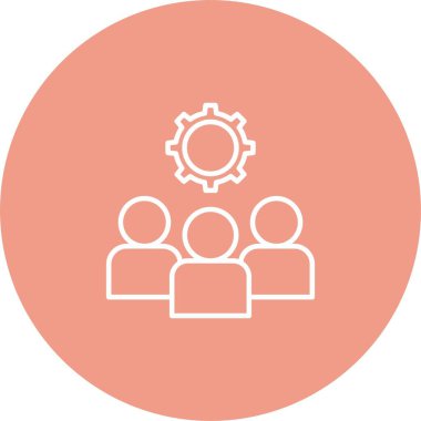 Takım çalışması Simgesi Sanatı