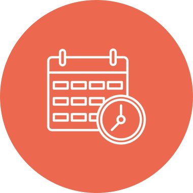 Saat ve Tarih Simgesi Sanatı