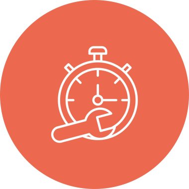 Zaman Yönetimi Simgesi Sanatı