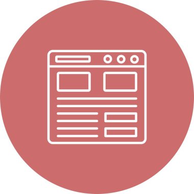 İniş Sayfası Simgesi Sanatı