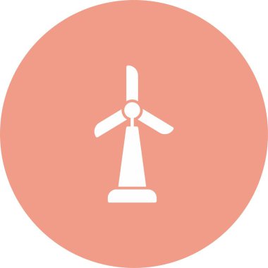 Rüzgar Türbini Simgesi Sanatı