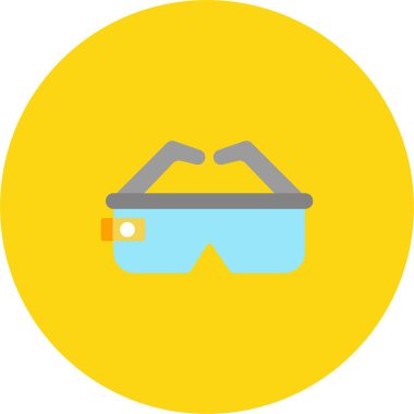 Ar Gözlük Simgesi Sembol Sanatı