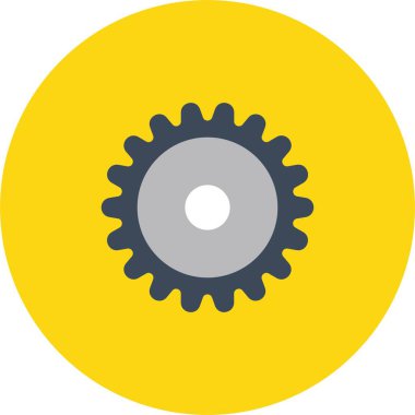 Dairesel Testere Simgesi Sanatı