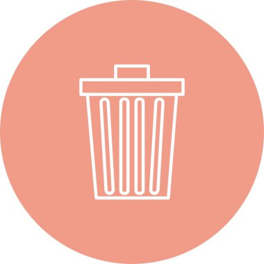 Çöp kutusu Simgesi Sanatı