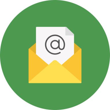 Mail Icon Symbol Art clipart