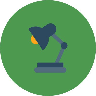 Masa Lambası Simgesi Sanatı