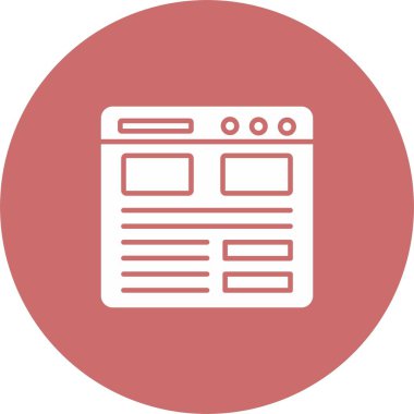 İniş Sayfası Simgesi Sanatı