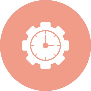 Zaman Yönetimi Simgesi Sanatı