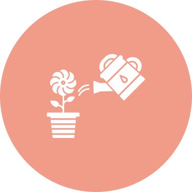 Sulama Bitkileri Simgesi Sanatı