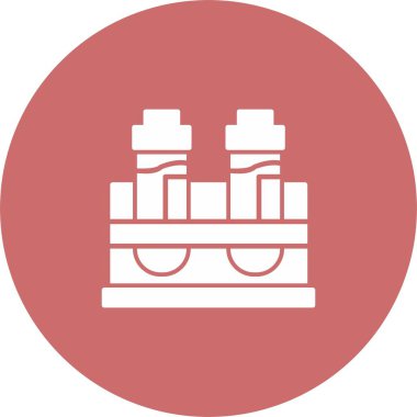 Test Tüpleri Simgesi Sanatı