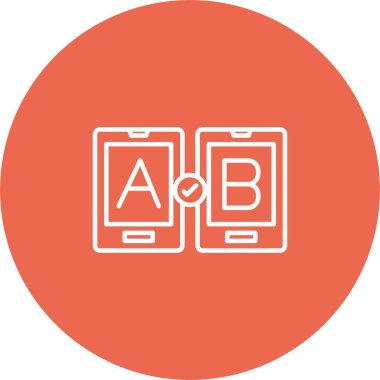 Ab Test Simgesi Sanatı