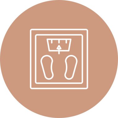 Vücut Ağırlığı Simgesi Sanatı