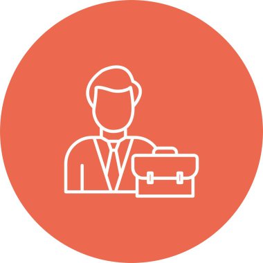 İş adamı Simgesi Sanatı