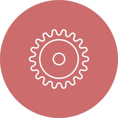 Dairesel Testere Simgesi Sanatı