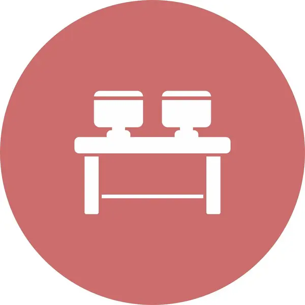 Çalışma Tablosu Simgesi Sanatı