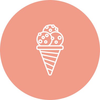 Dondurma Konisi Simgesi Sanatı