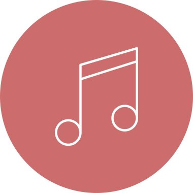 Müzik Notası Simgesi Sanatı