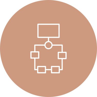 Akış Çizelgesi Simgesi Sanatı