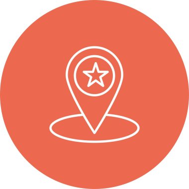 Pin Noktası Simge Sanatı