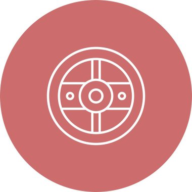 Direksiyon Simgesi Simgesi Sanatı