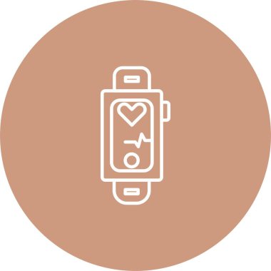 Smartband Simgesi Sanatı