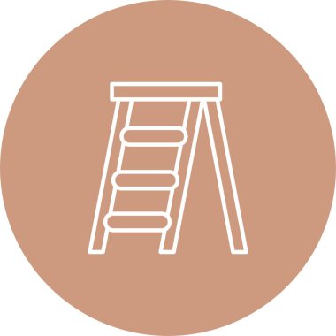 Adım Merdiven Simgesi Sanatı