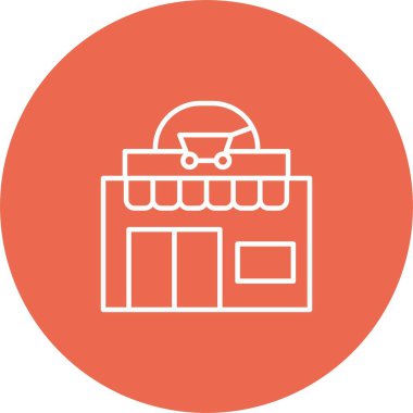 Süpermarket Simgesi Sanatı