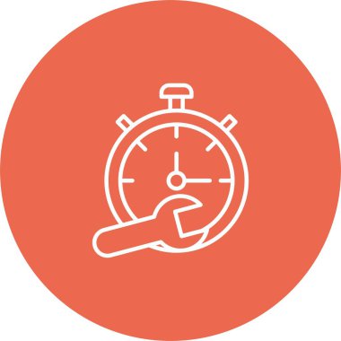 Zaman Yönetimi Simgesi Sanatı