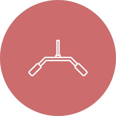 Ağırlık Çubuğu Simgesi Sanatı