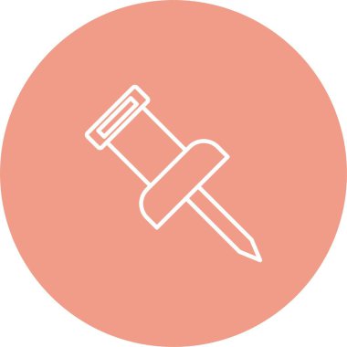 fırça. Web simgesi basit illüstrasyon