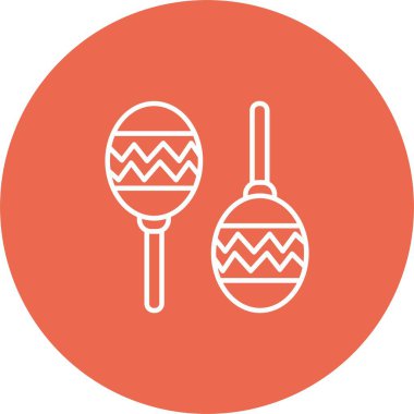 vektör Paskalya Yumurtaları simgesi