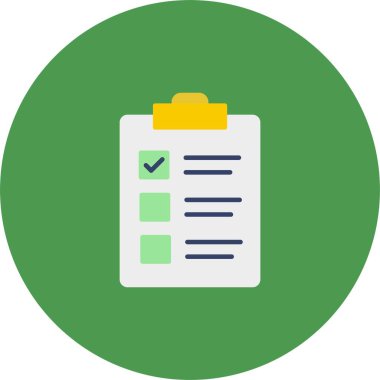 Kontrol Listesi Simgesi Sanatı