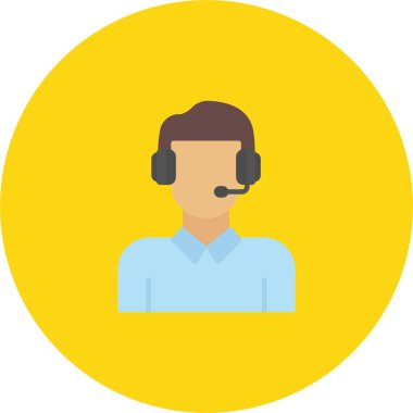 Müşteri Hizmeti Simgesi Sanatı