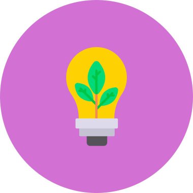 Eko Enerji Simgesi Simgesi Sanatı