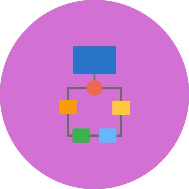 Akış Çizelgesi Simgesi Sanatı