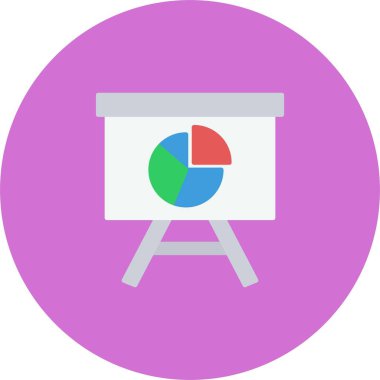 Pasta Grafiği Simgesi Sanatı