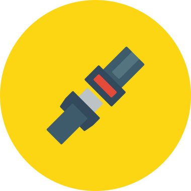 Emniyet Kemeri Simgesi Simgesi Sanatı