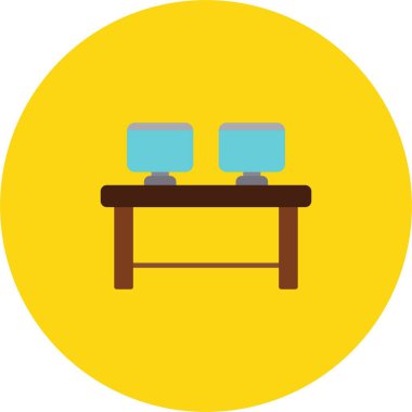 Çalışma Tablosu Simgesi Sanatı