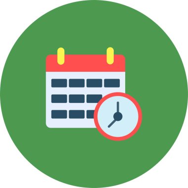 Saat ve Tarih Simgesi Sanatı