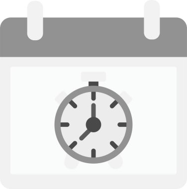 Alarm Saati Simgesi Sanatı