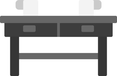 Kahve Masası Simgesi Sanatı