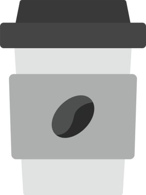 Kahve Kupası Simgesi Sanatı