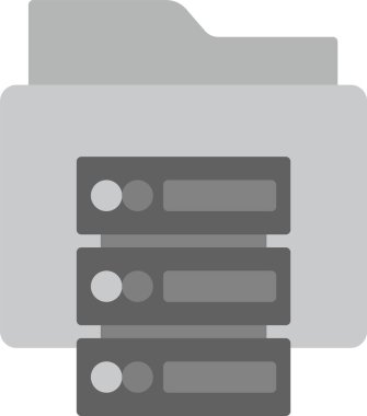 Veri Depolama Simgesi Sanatı