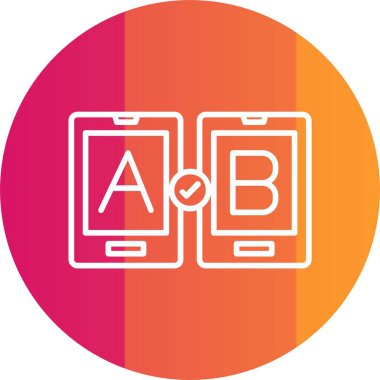 Ab Test Simgesi Sanatı