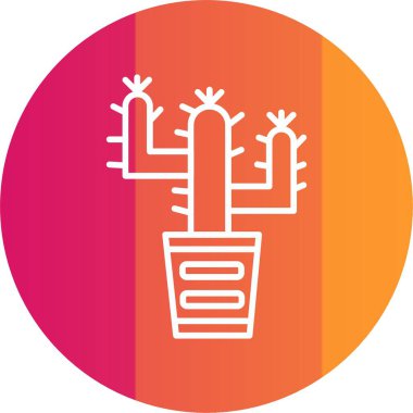 Kaktüs Simgesi Sanatı