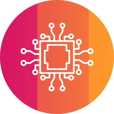 İşlemci Simgesi Sanatı