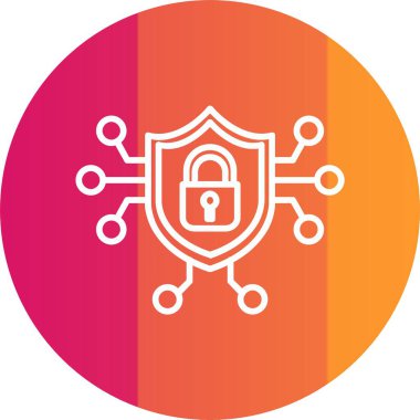 Siber Güvenlik Simgesi Sanatı