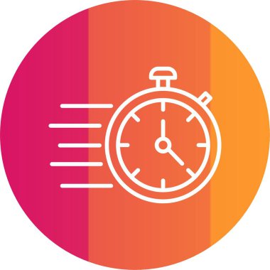 Hızlı Zaman Simgesi Sanatı