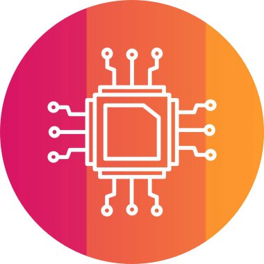 İşlemci Simgesi Sanatı