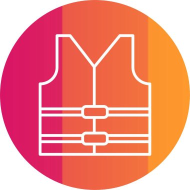 Yüksek Görünürlüklü Yelek Simge Sanatı